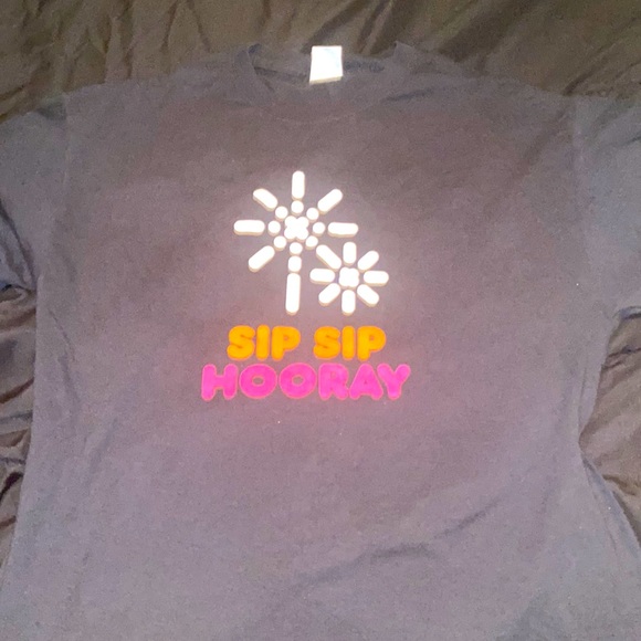 Dunkin Donuts Other - Large Dunkin Sip Sip Hooray T-Shirt